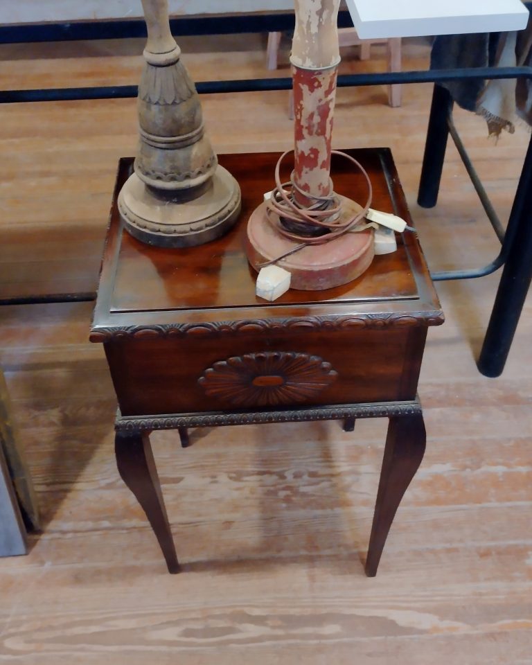Costurero antiguo antes