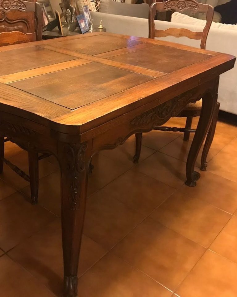Mesa provenzal antes