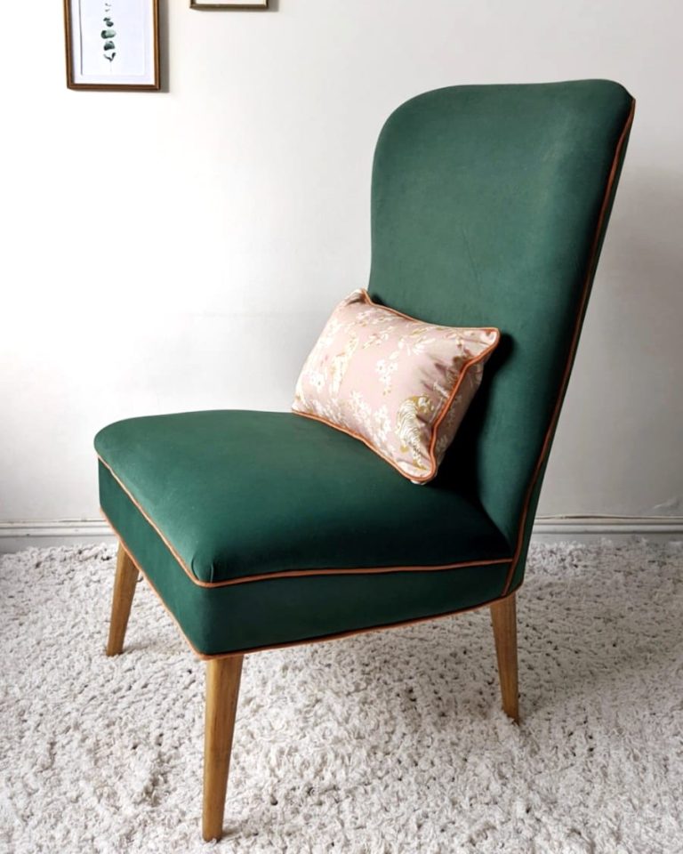 Sillon Coimbra mid century almohadon